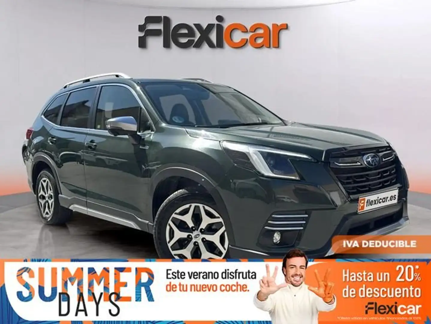 Subaru Forester 2.0i Hybrid Executive Plus CVT Zelená - 1