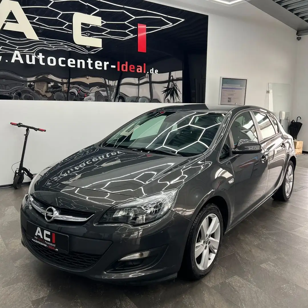 Opel Astra J Lim. 5-trg. Style, Navi, PDC, Temp., SH Grau - 1