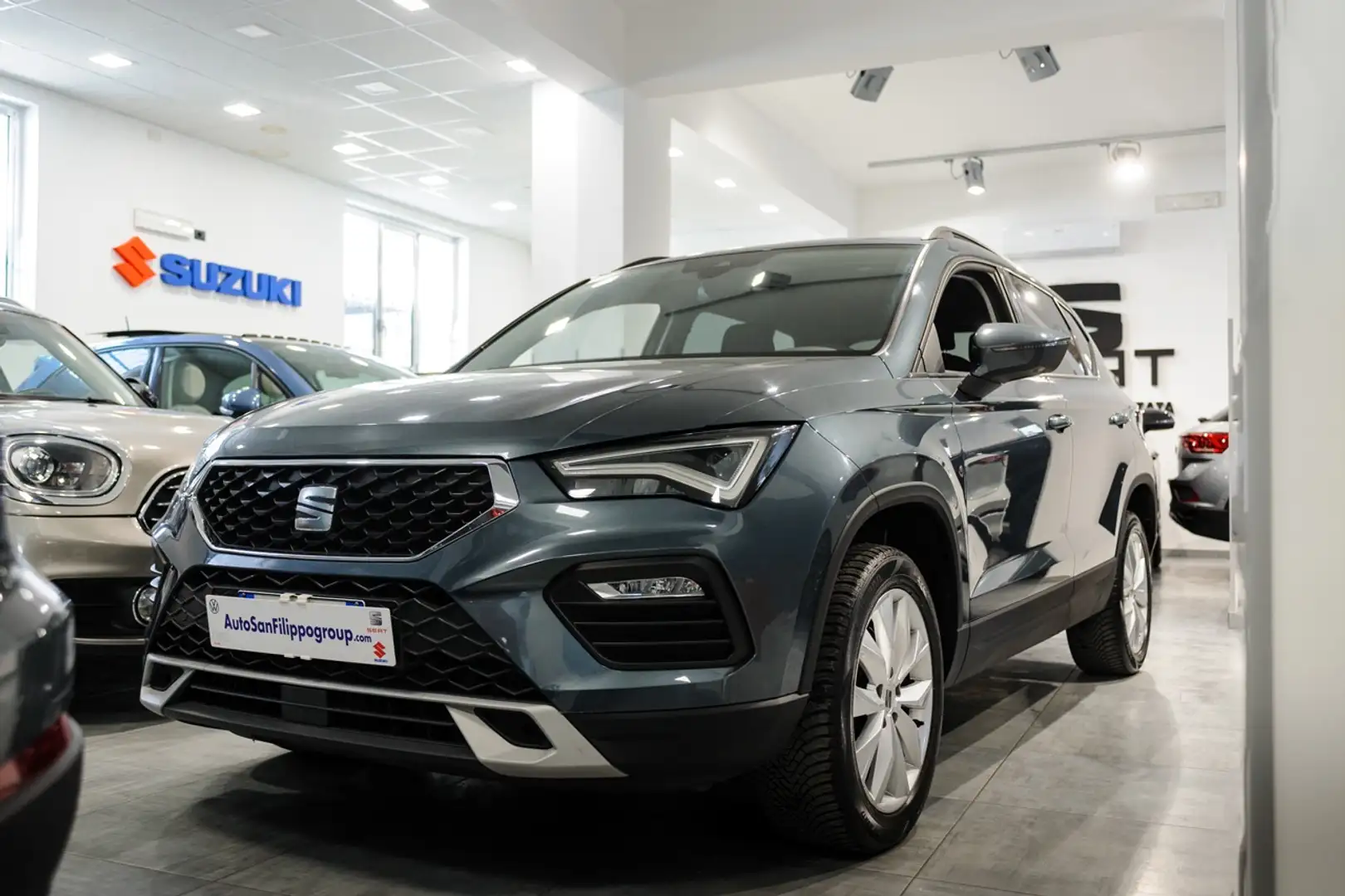 SEAT Ateca Ateca 2020 2.0 tdi Business 150cv NAVY-LED Grigio - 2