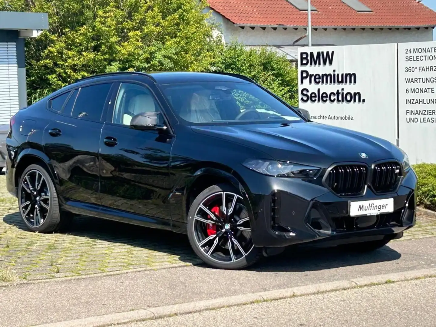 BMW X6 M 60i xDr. HUD ACC SuView.Sky Lounge KomfS.AHK Noir - 2