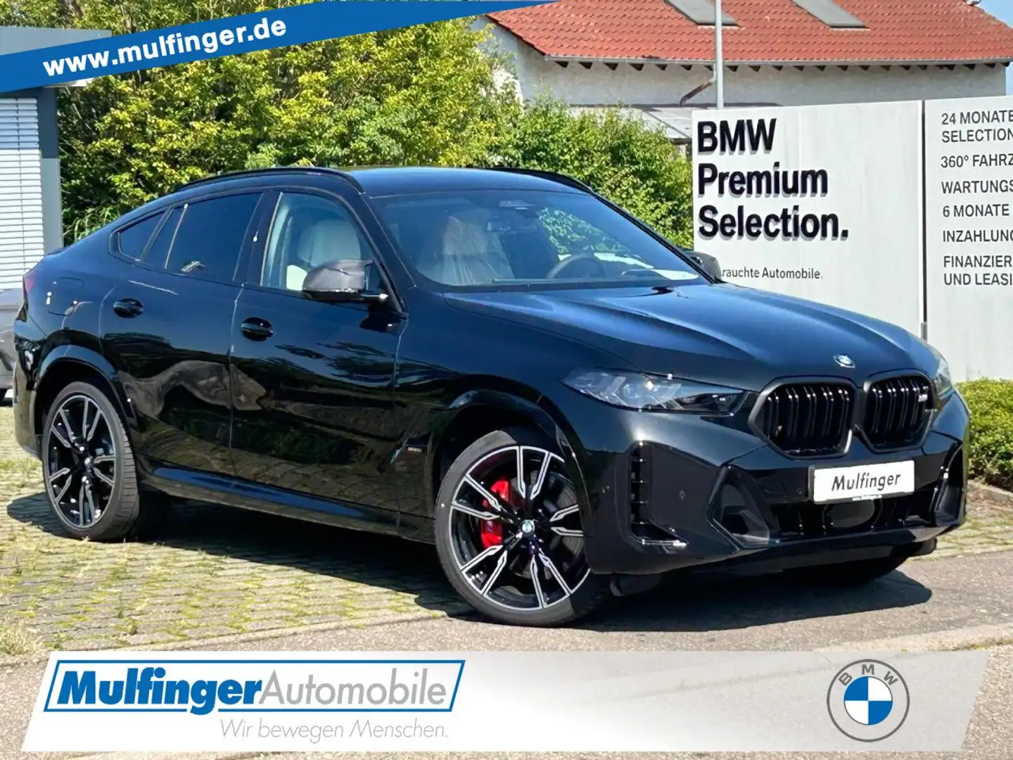 BMW X6 M 60i xDr. HUD ACC SuView.Sky Lounge KomfS.AHK Black - 1