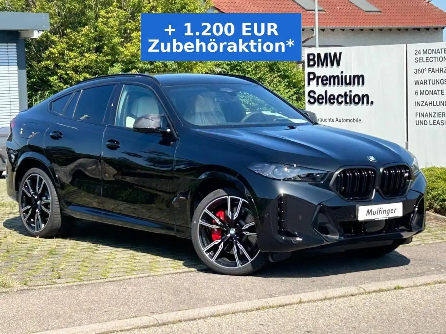BMW X6 M 60i xDr. HUD ACC SuView.Sky Lounge KomfS.AHK Schwarz - 2