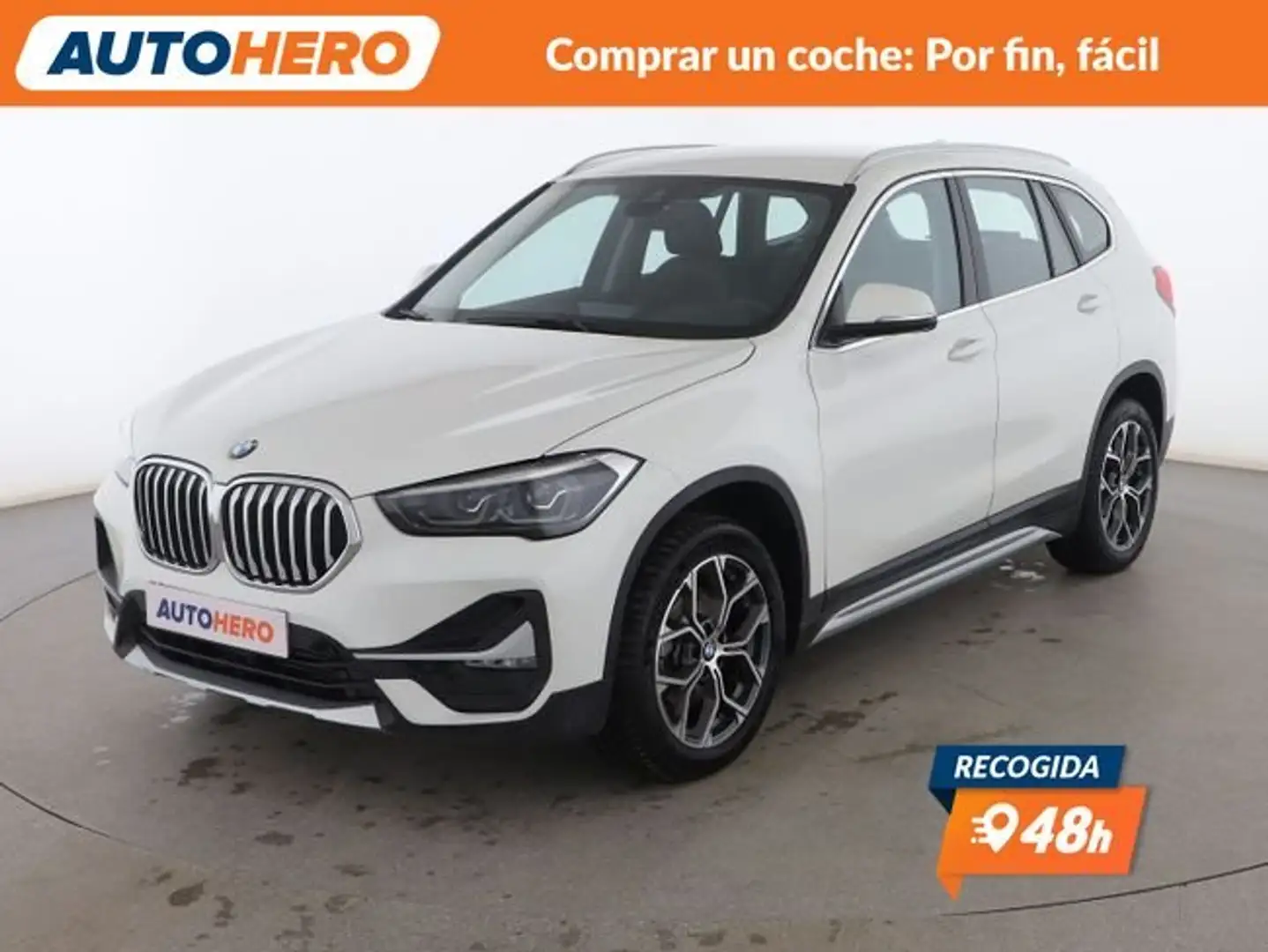 BMW X1 sDrive 18d Blanc - 1