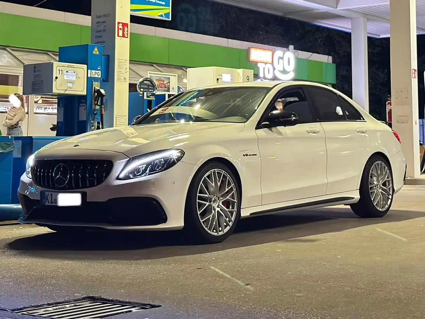 Mercedes-Benz C 63 AMG C 63 S AMG NO OPF !12 Monate Garantie! Weiß - 2