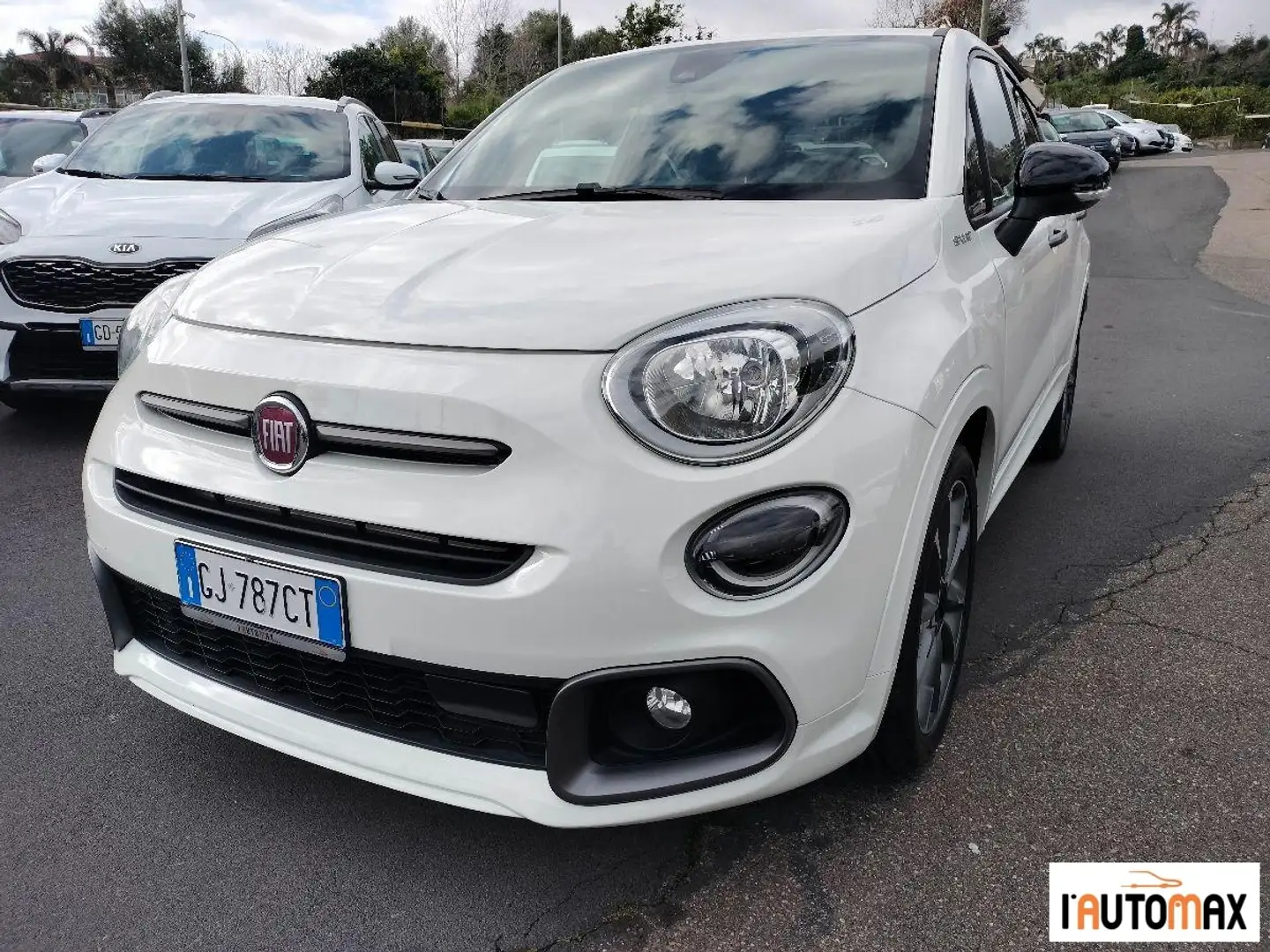 Fiat 500X X 1.3 mjt Sport 95cv Blanc - 1