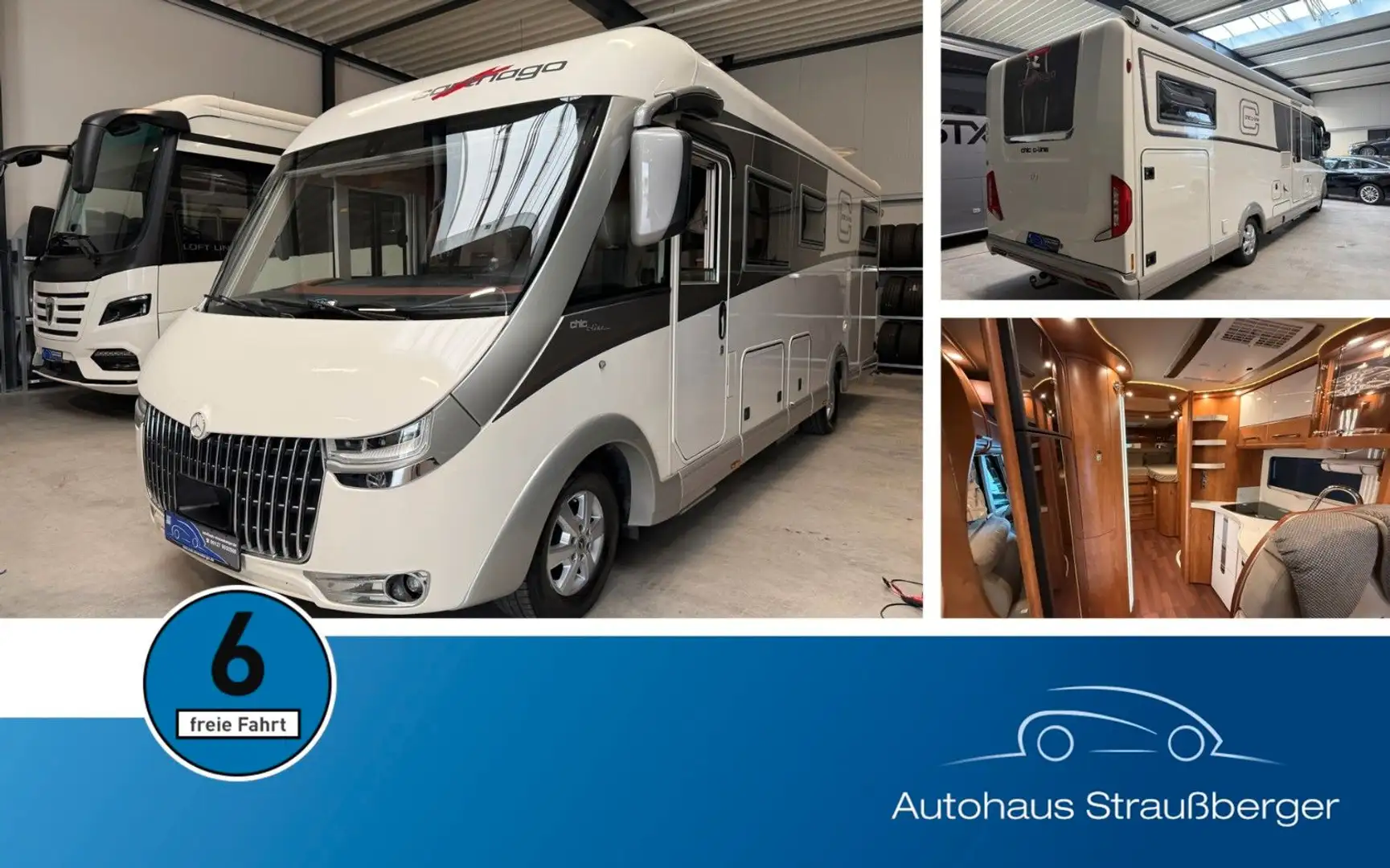 Carthago Chic- C-Line I 4.9 Mercedes 4,5 T AHK Weiß - 1