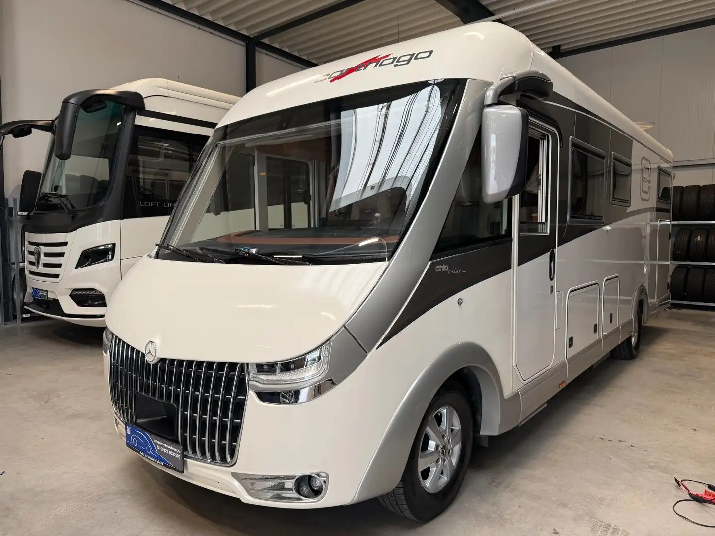 Carthago Chic- C-Line I 4.9 Mercedes 4,5 T AHK Weiß - 2