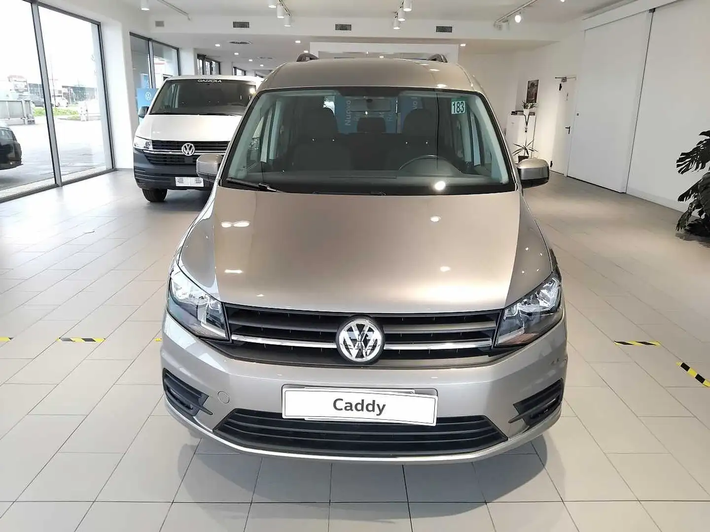 Volkswagen Caddy 4ª serie 2.0 TDI 102CV PLUS AUTOCARRO 5 POSTI Beige - 2