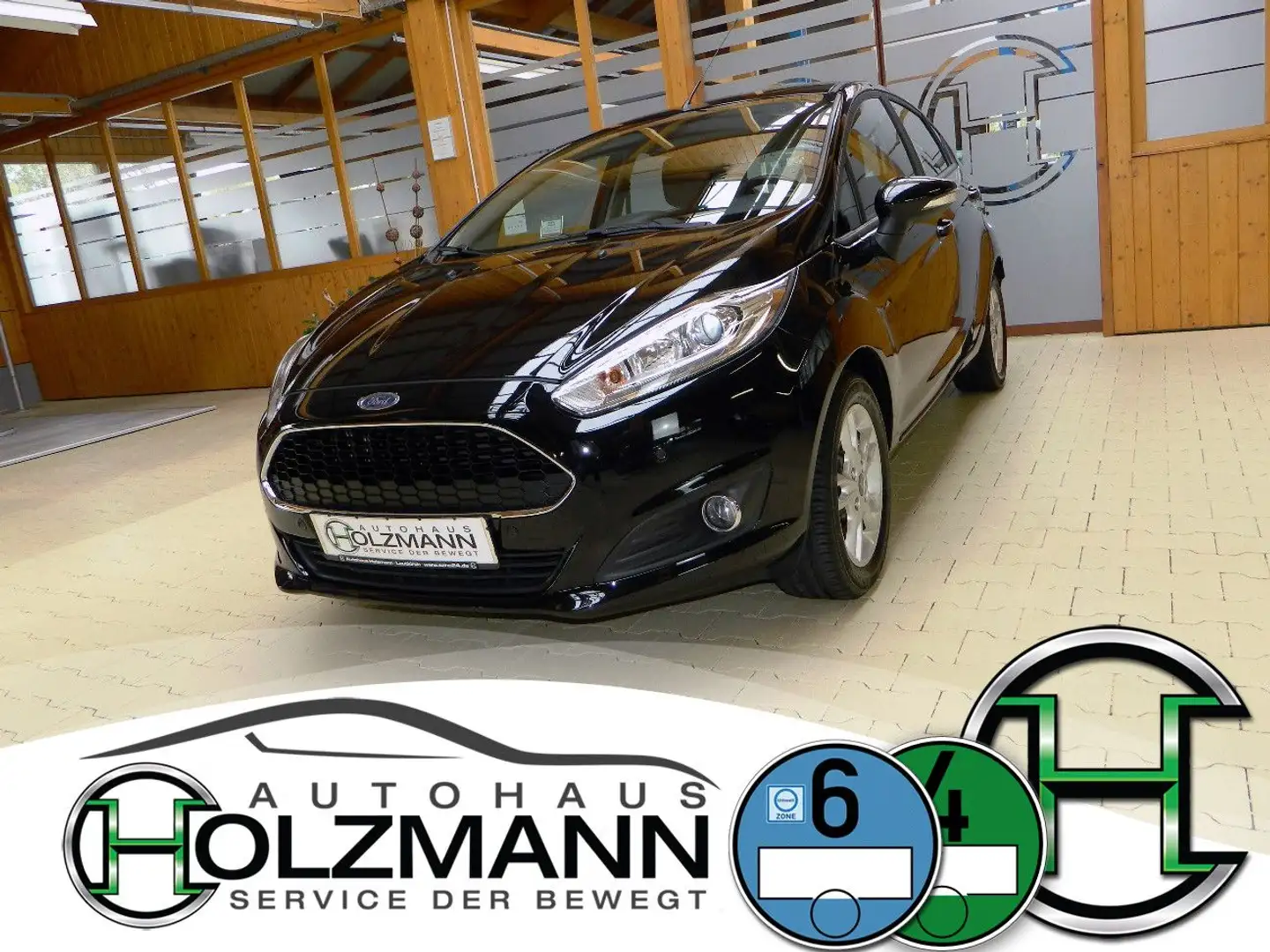 Ford Fiesta 1.0 EcoBoost Celebration/5-Türer/Navi/Eu6 Noir - 1