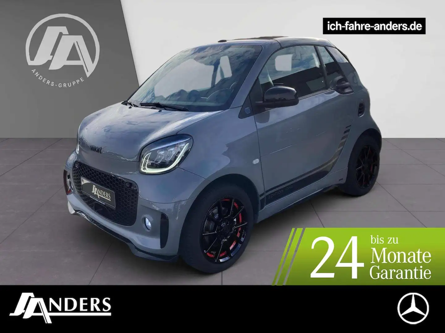 smart forTwo EQ BRABUS+EDITION ONE+LED+Kam+JBL Gris - 1