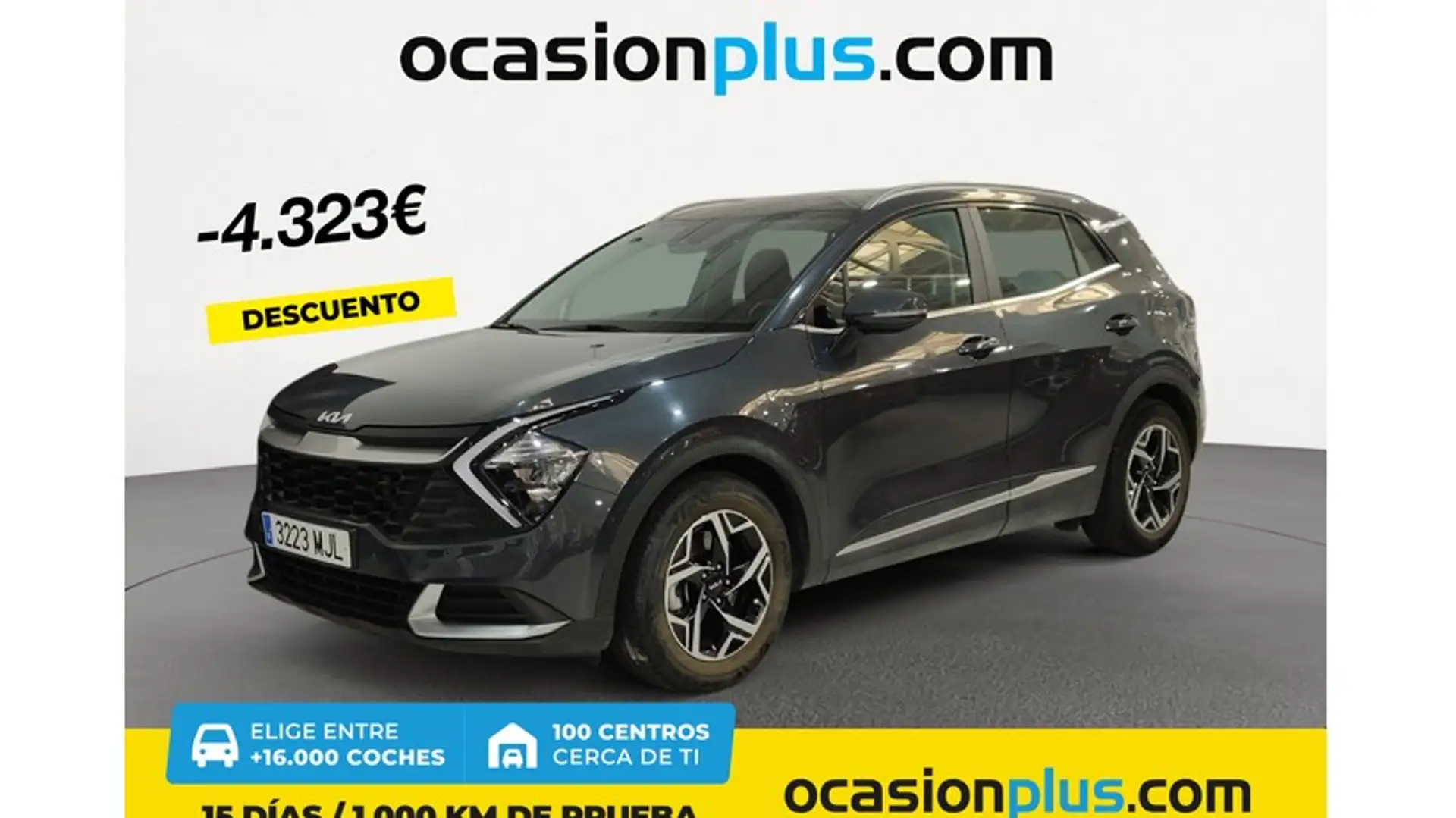 Kia Sportage 1.6 CRDi MHEV Business 4x2 136 Gris - 1