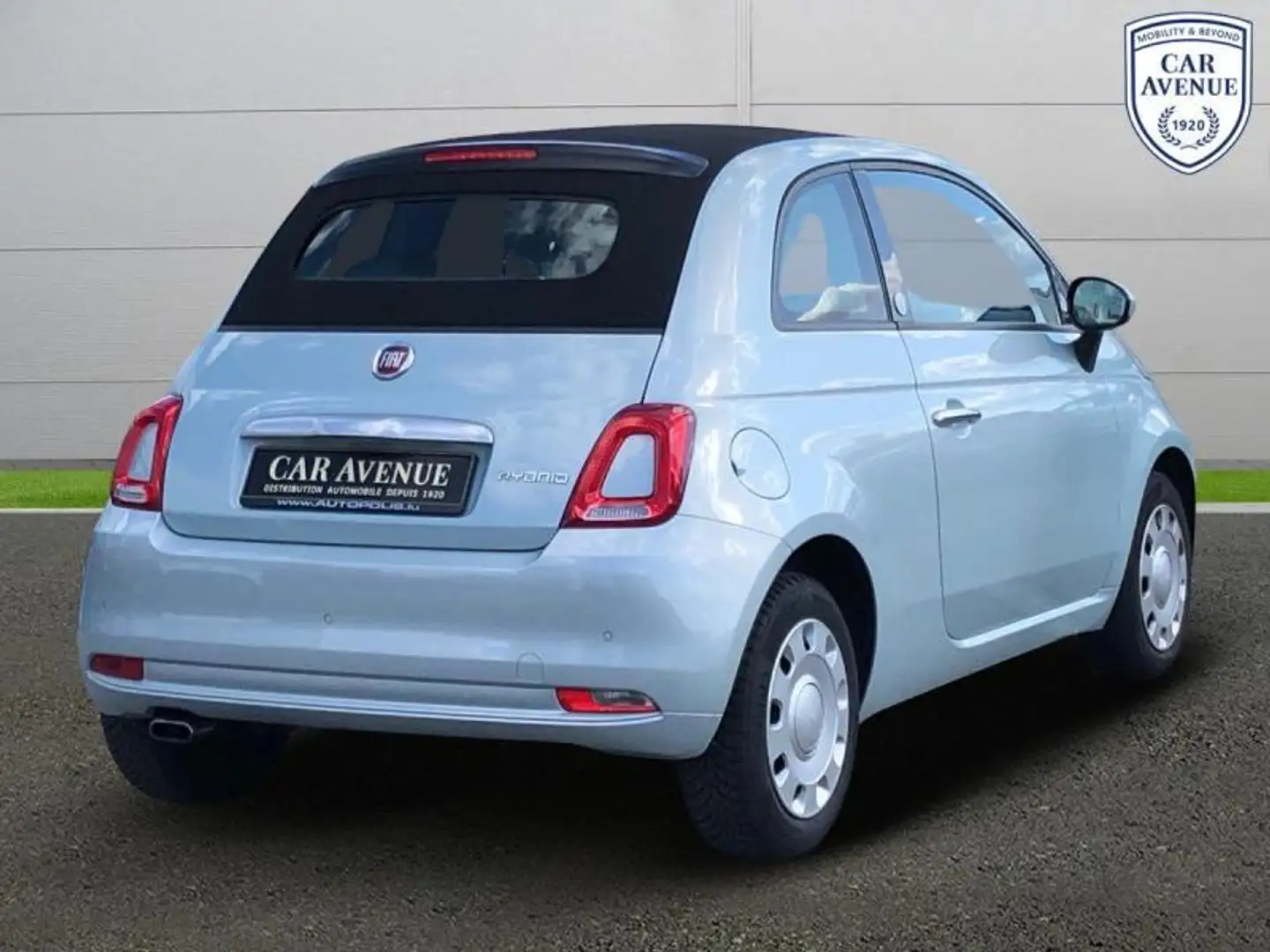 Fiat 500C 1.0 70cv Hybrid Bleu - 2