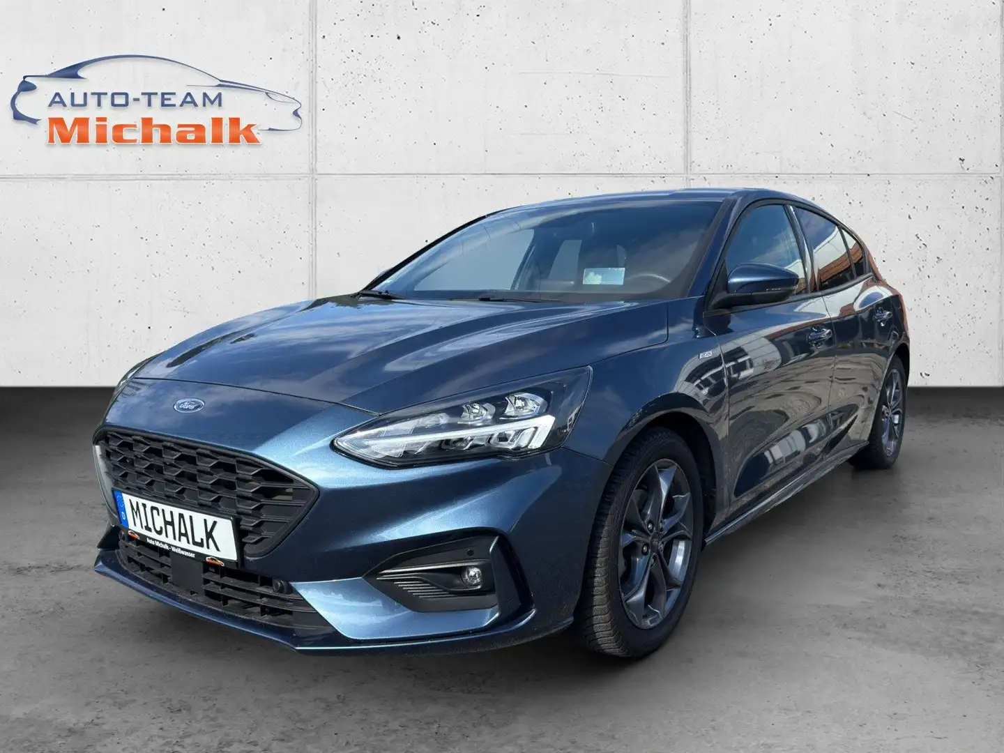 Ford Focus Lim. ST-Line*Frontscheibe beheizt*LED* Bleu - 1