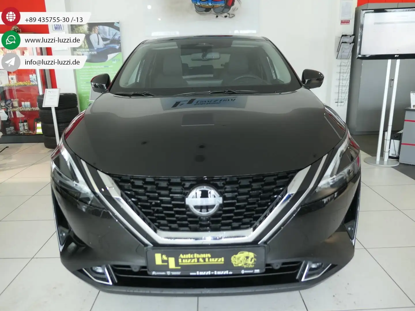 Nissan Qashqai N-Connecta 1,3 DIG-TMHEV Xtronic*Kamera*SHZ*Fronts Noir - 1