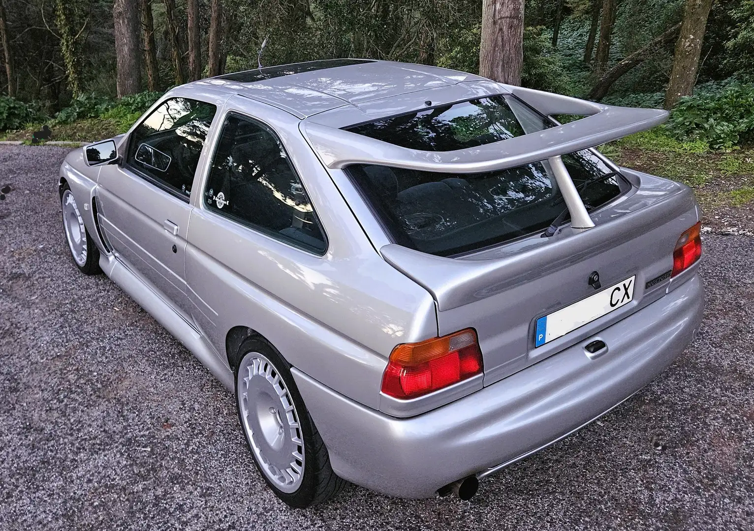 Ford Escort Rs Cosworth Srebrny - 1