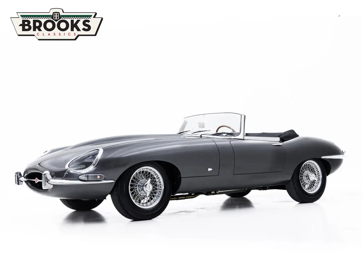 Jaguar E-Type 3.8 OTS Outside Bonnet Latch Grigio - 1