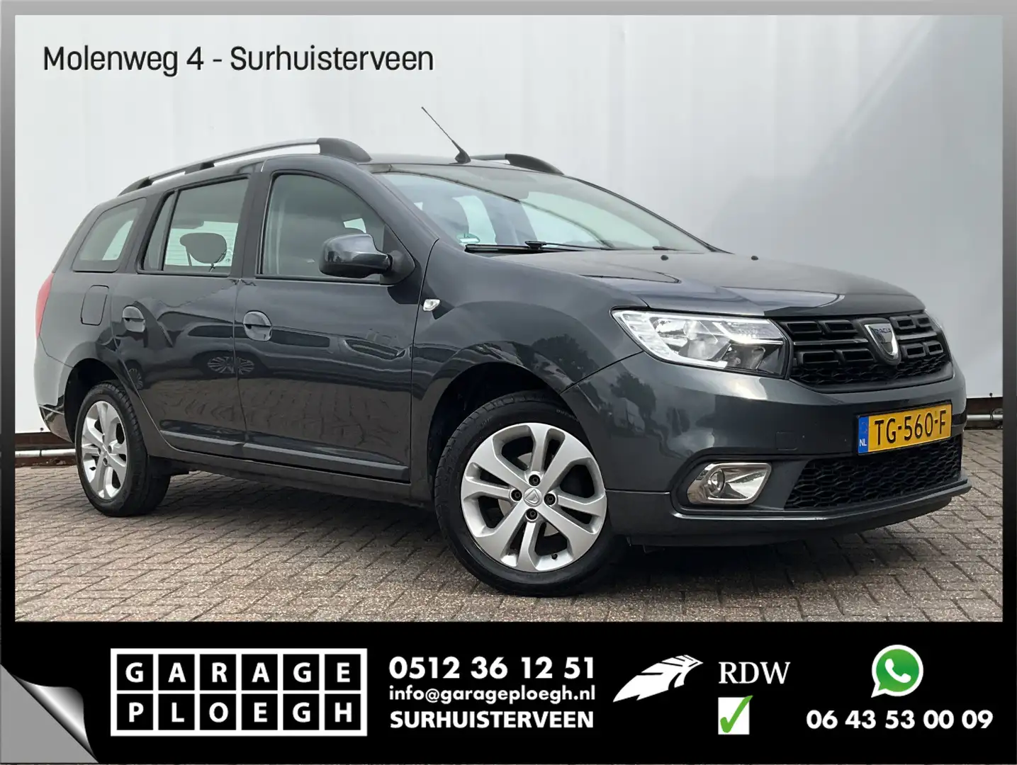 Dacia Logan MCV 0.9 TCe Bi-Fuel Laureate LPG Trekhaak Cruise N Grijs - 1