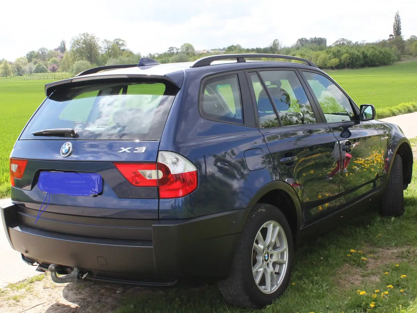 BMW X3 Bleu - 2