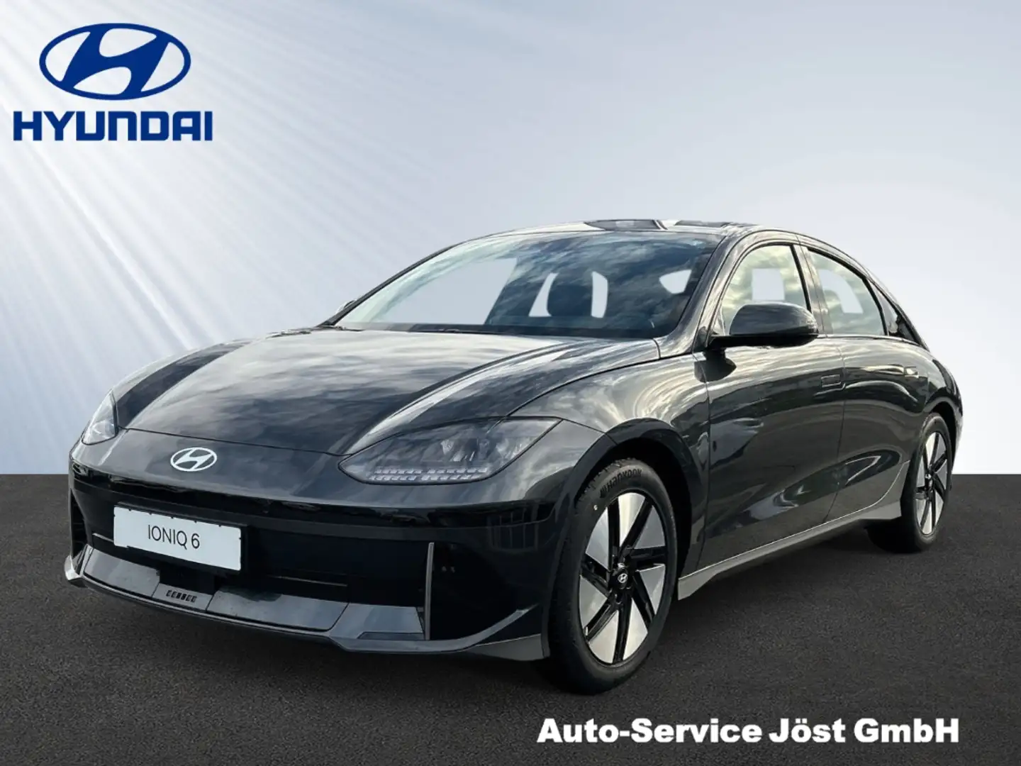 Hyundai IONIQ 6 Dynamiq Elektro53kWh ab 349 ,-€Leasingrate Grau - 1