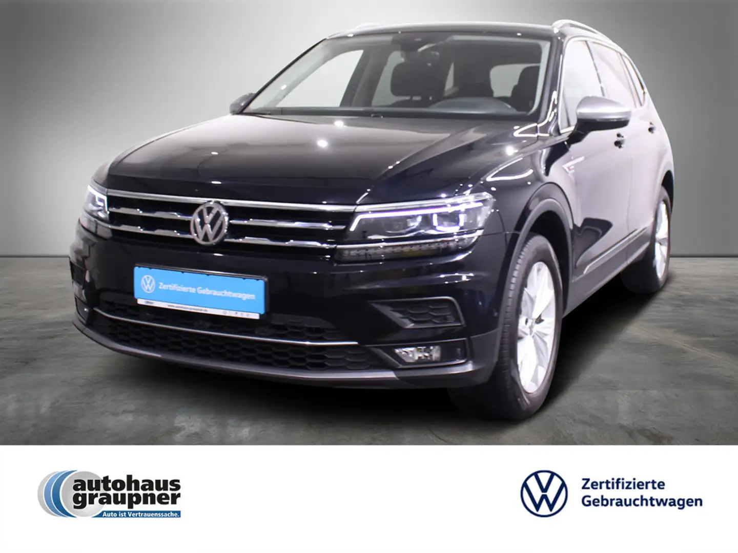 Volkswagen Tiguan Allspace 2.0 TDI 4Motion DSG Highline Schwarz - 1