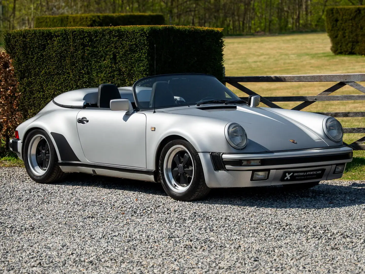 Porsche 911 3.2 Speedster - Turbo-Look Zilver - 1