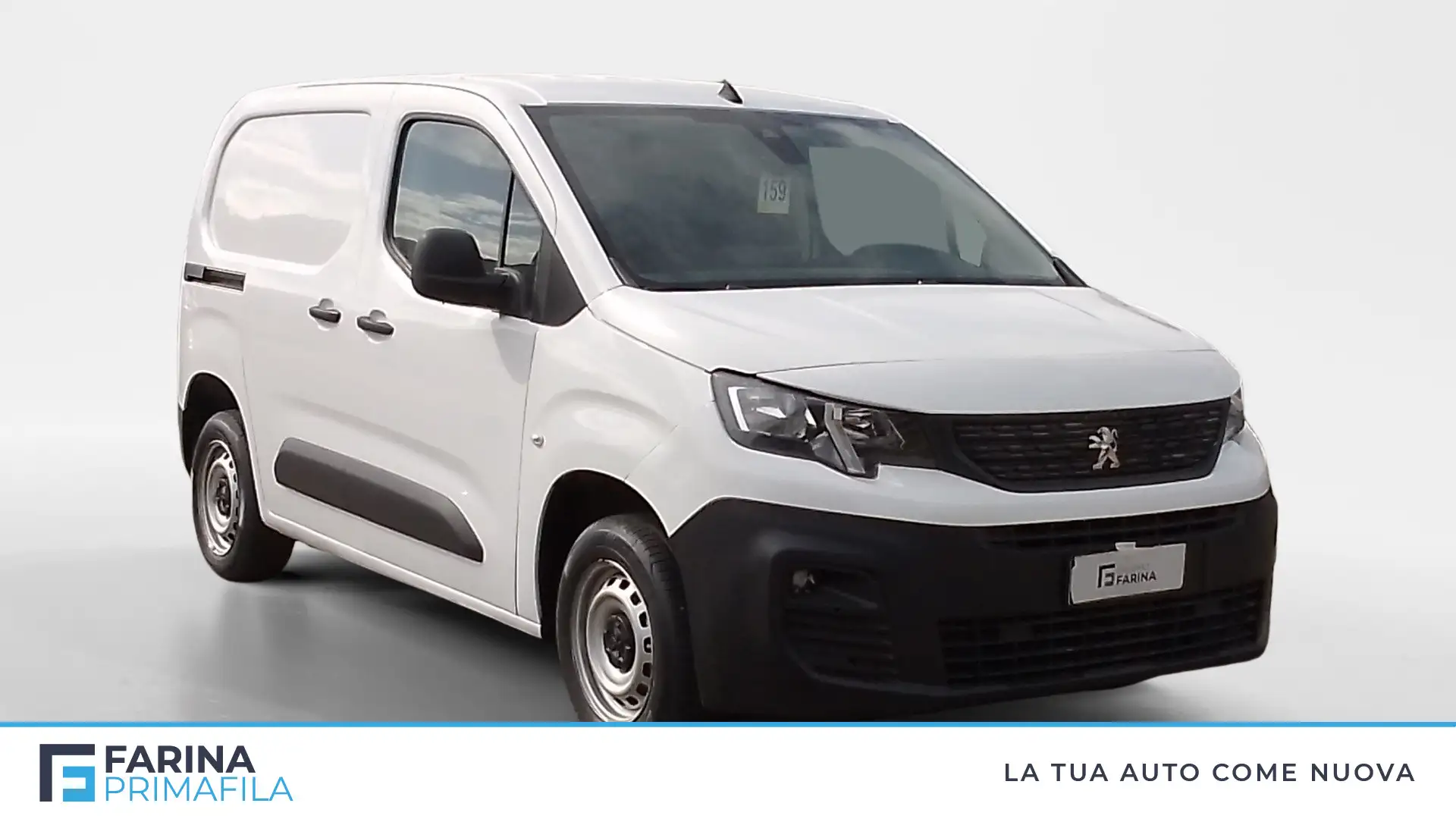 Peugeot Partner 1.5 bluehdi 100cv L1 Pro E6d Blanc - 2