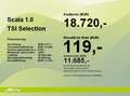 Skoda Scala 1.0 TSI Selection *LED*PDC*SITZH* Noir - thumbnail 4