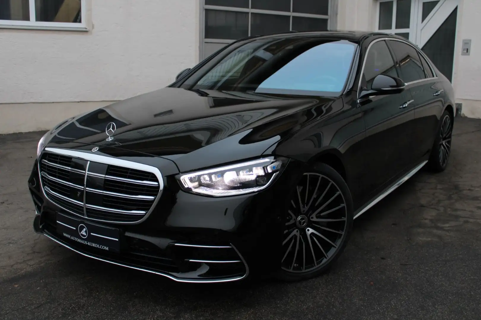 Mercedes-Benz S 580 S580 4M+ LANG AMG*KEY*3D-HUD*PANO*LASER*STAND-HZ Schwarz - 1