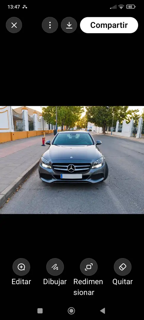 Mercedes-Benz 220 Gris - 1