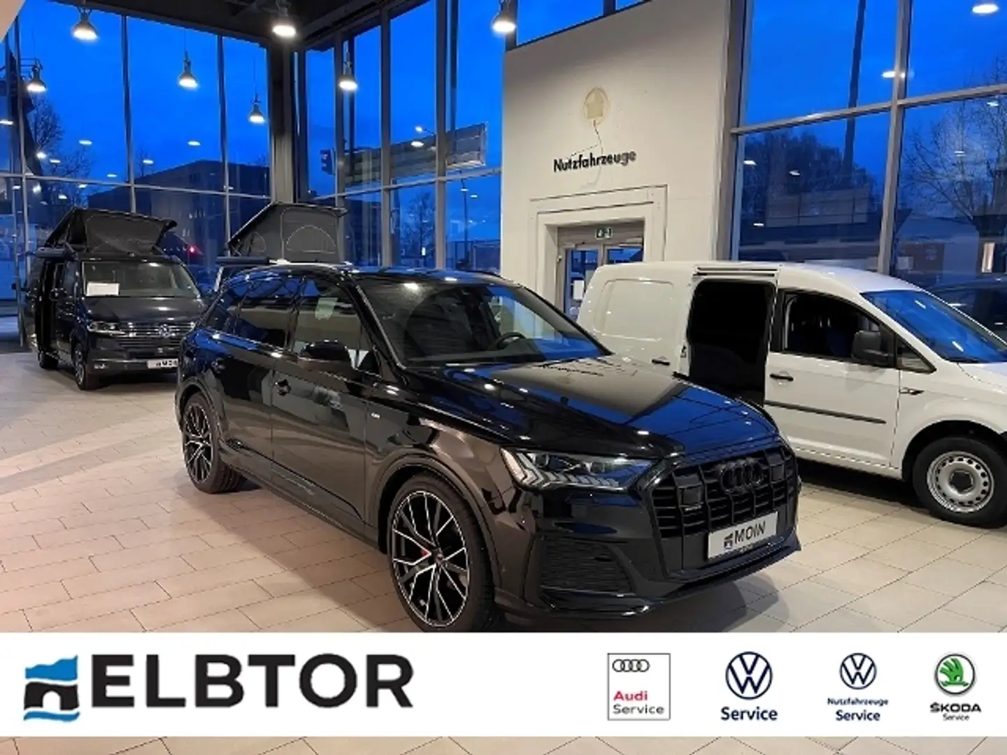 Audi Q7 50 TDI quattro competition plus Czarny - 1