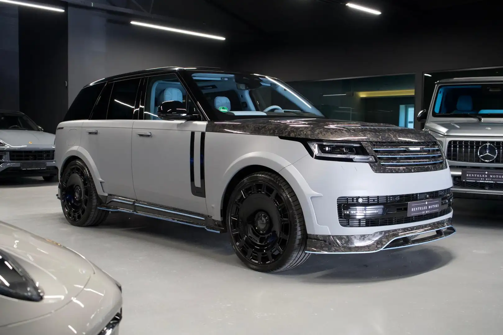 Land Rover Range Rover MANSORY*BLUE LEATHER*700 PS*FORGED Grau - 1