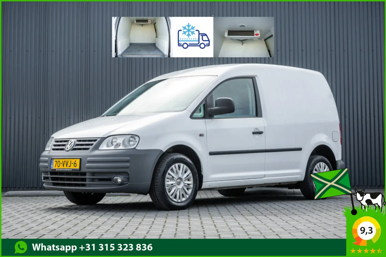 Volkswagen Caddy 2.0 SDI | Koelwagen | Cruise | Airco | Trekhaak Wit - 1