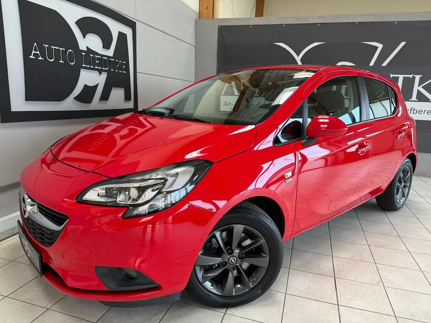 Opel Corsa E 120 Jahre ecoFlex/Klimaaut./Sitzhz./PDC/ Rosso - 1