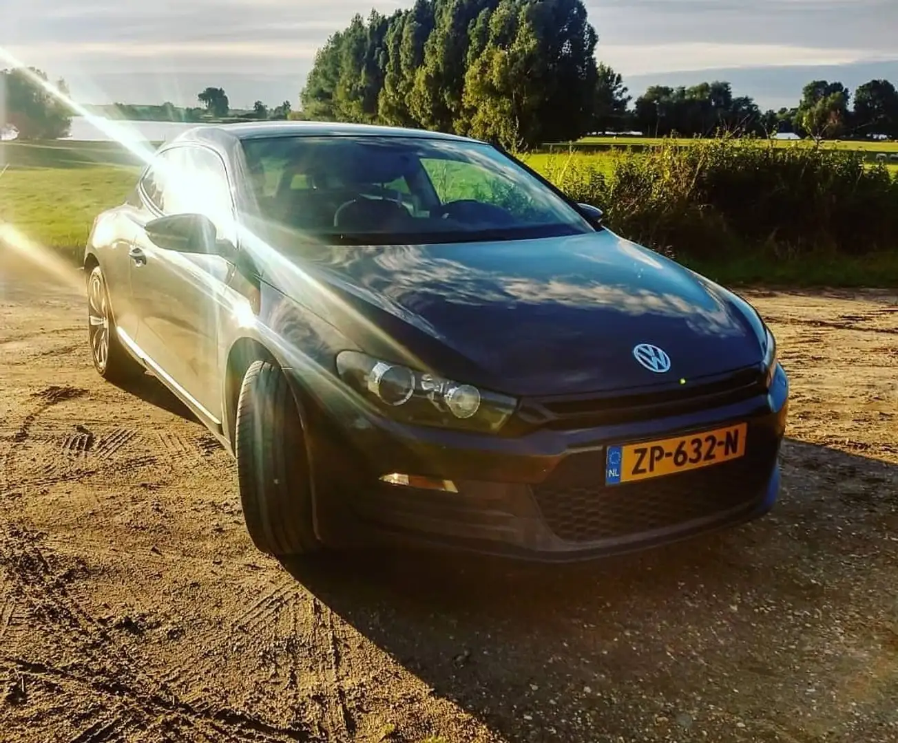 Volkswagen Scirocco Scirocco 1.4 TSI Zwart - 1