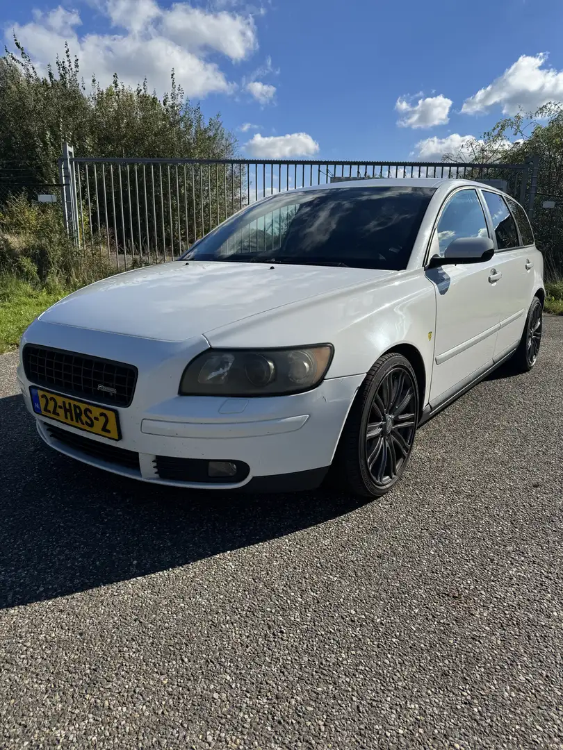 Volvo V50 2.5 T5 Kinetic Blanco - 1