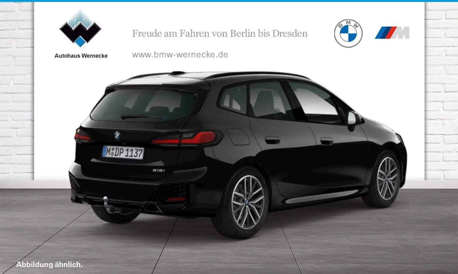 BMW 218 i M Sportpaket Head-Up HK HiFi DAB LED WLAN Schwarz - 2