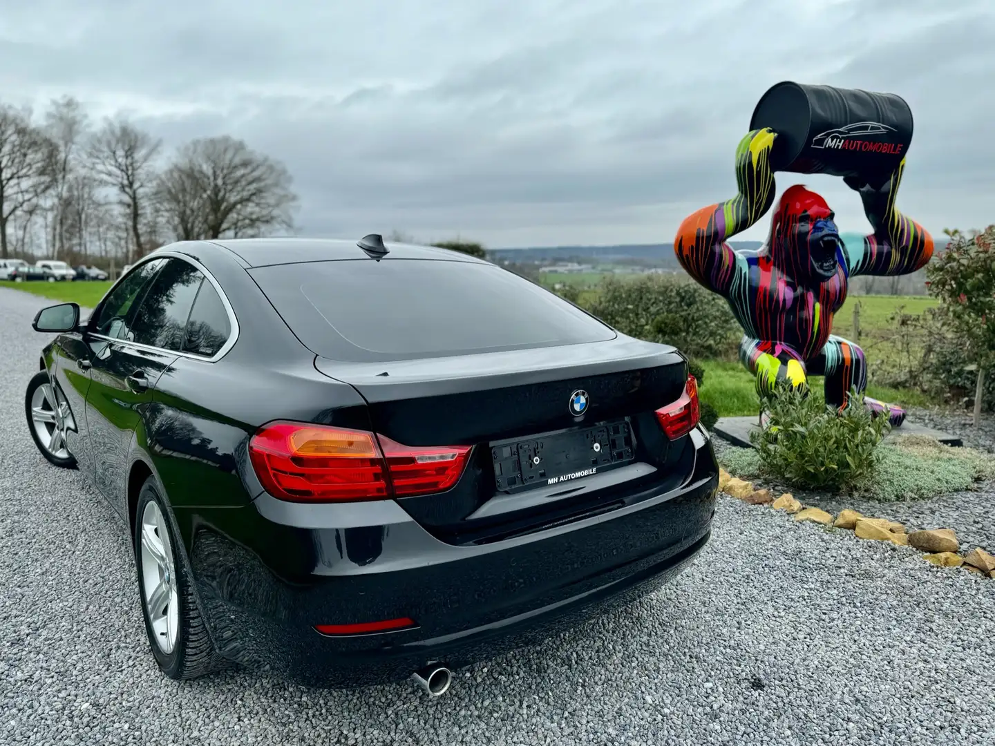 BMW 420 d Zwart - 2