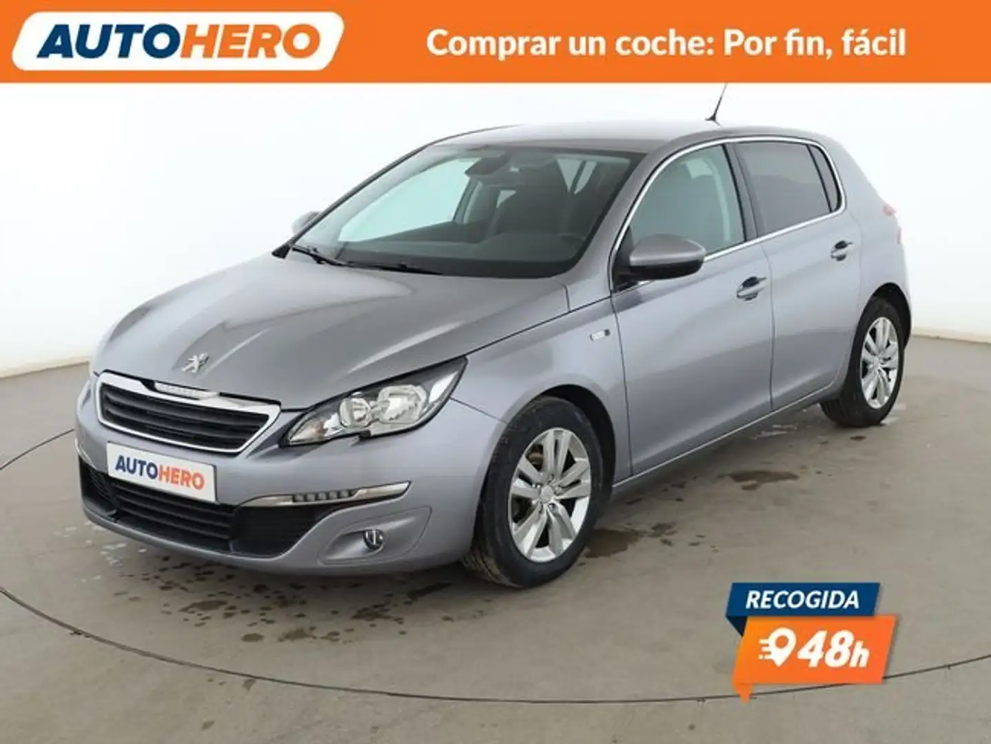 Peugeot 308 1.6 Blue-HDi Style Gris - 1