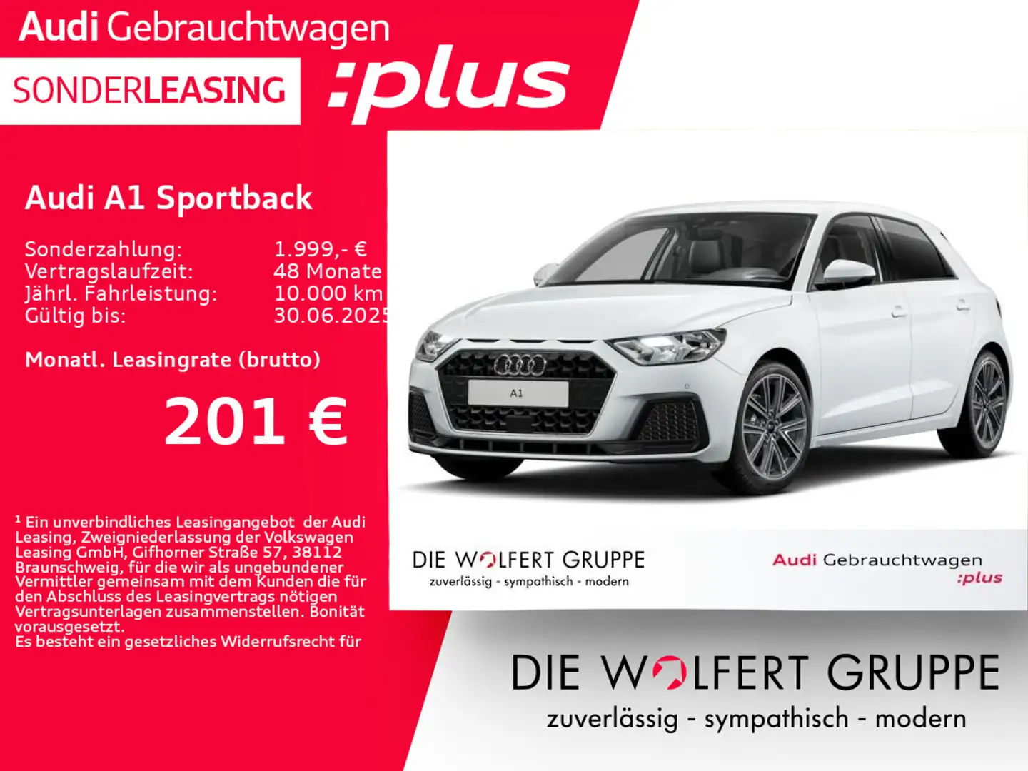 Audi A1 advanced 25 TFSI S tronic GRA*PDC Blanc - 1
