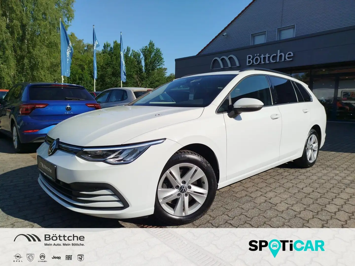 Volkswagen Golf Variant Life 2.0 TDI DSG AHK*LED*WINTERPAKET Weiß - 1