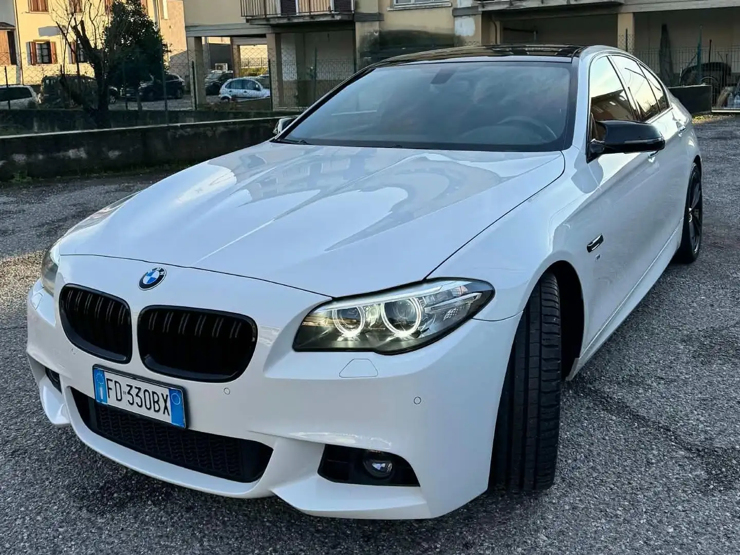 BMW 520 Serie 5 F10 Berlina 520d MSPORT 190cv Bianco - 2