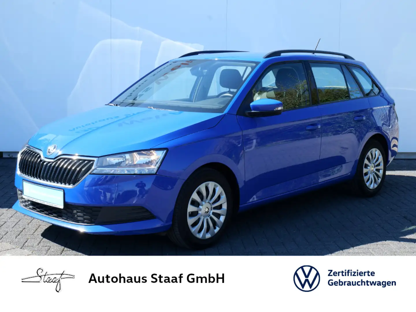 Skoda Ambition 1.0 TSI 95PS 5-Gang Albastru - 1