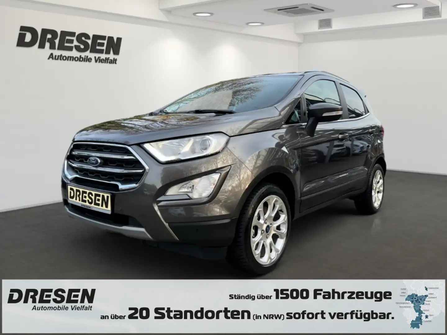 Ford EcoSport Titanium 1.0 EcoBoost Kamera*PDC*Totwinkel.*SHZ*Le Grijs - 1