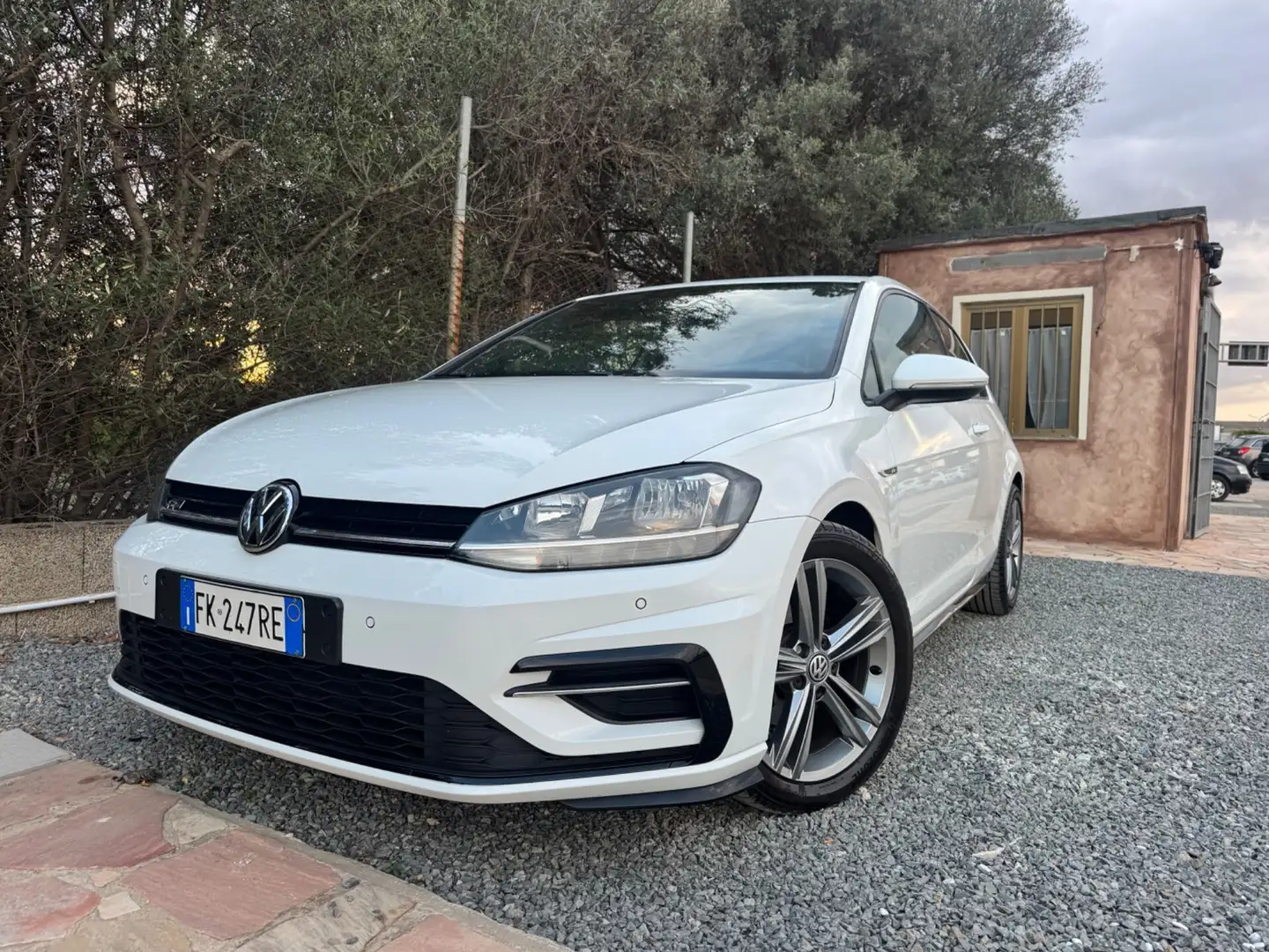 Volkswagen Golf Golf VII R LINE TDI SPORT Bianco - 1