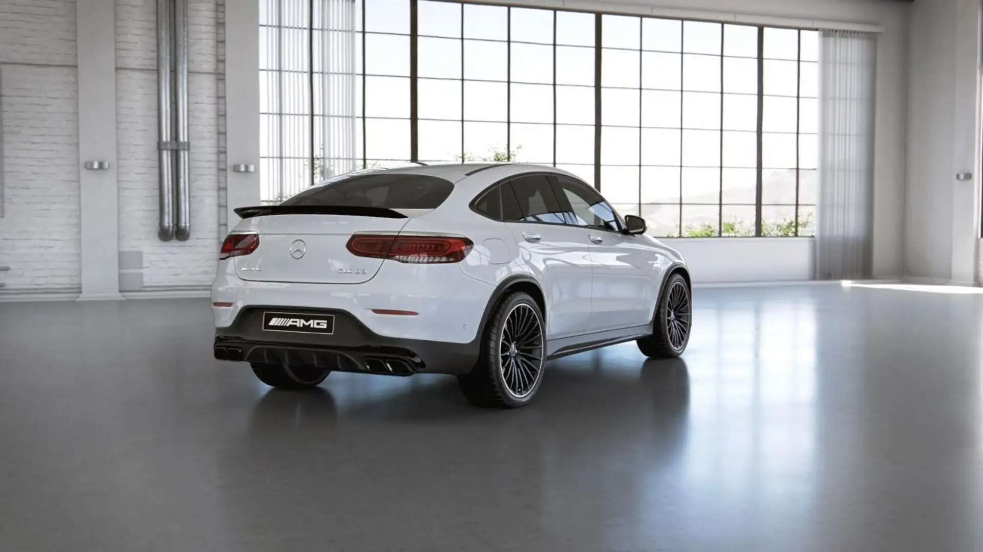 Mercedes-Benz GLC 63 AMG 4M AERO*HUD*360°*Night*PerfAbgas*Wide Blanc - 2