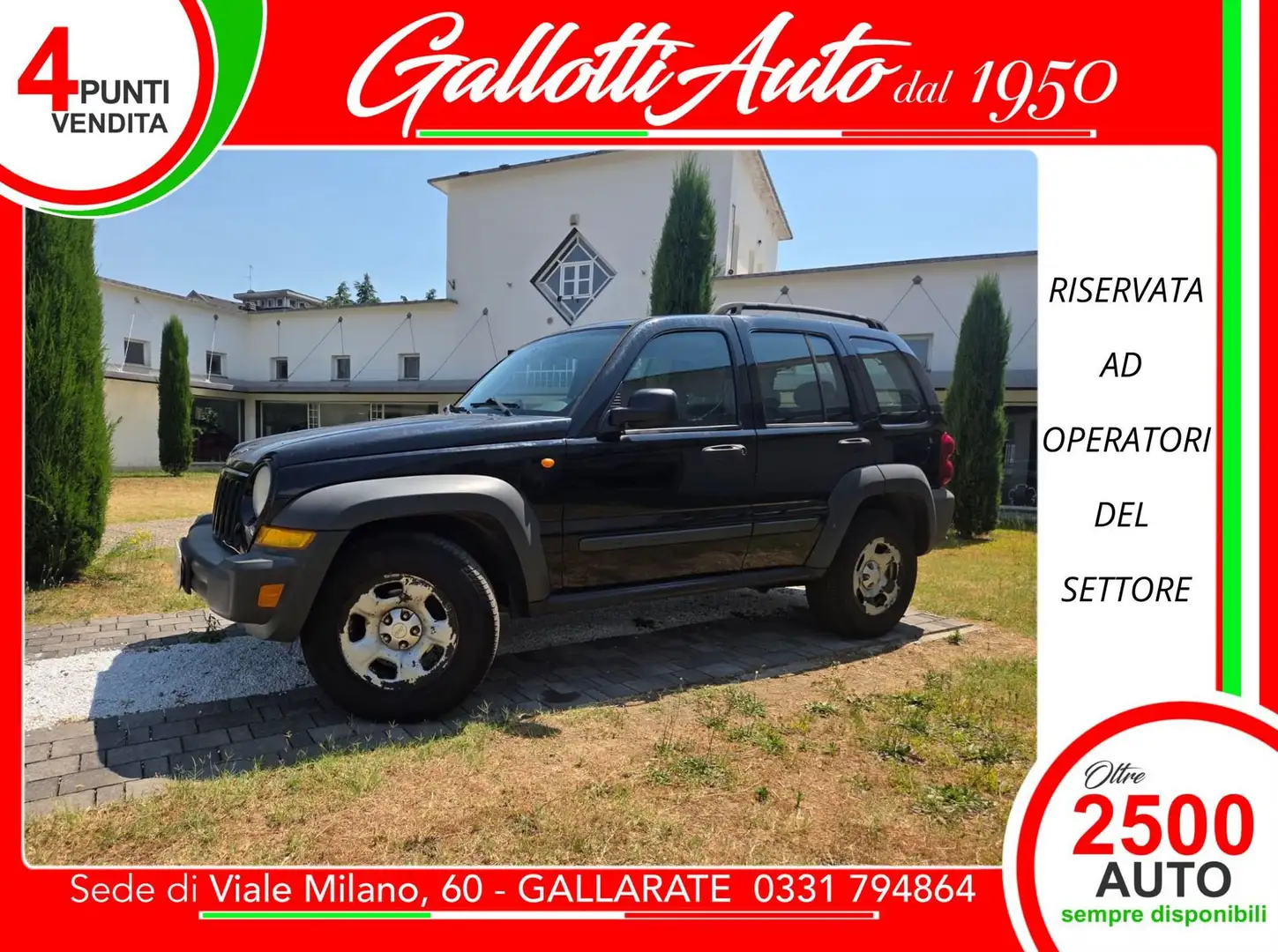 Jeep Cherokee 2.8 CRD Limited Nero - 1