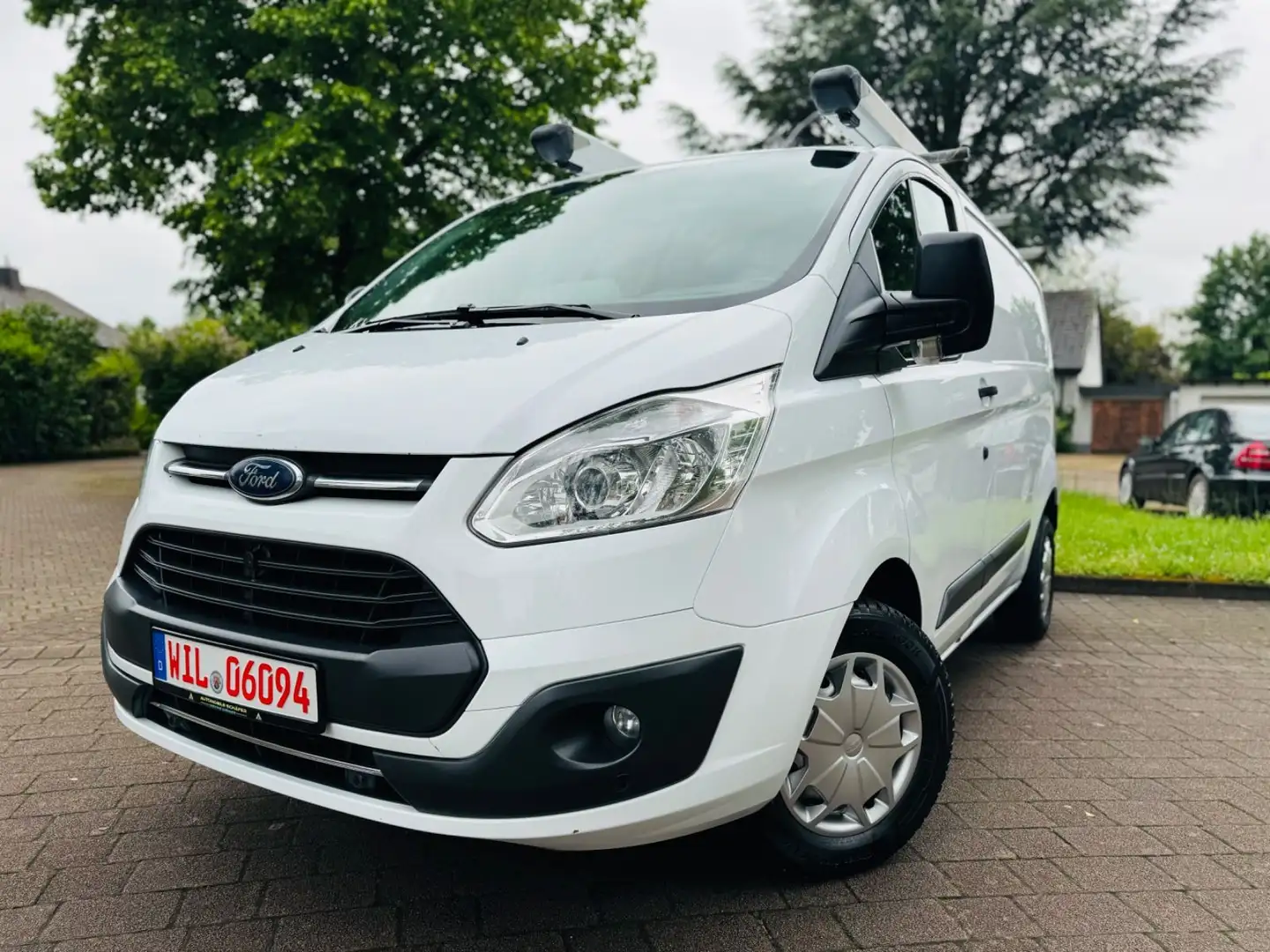 Ford Transit Custom L1*Würth Träger*PDC v+h*AHK*Klima Bianco - 1