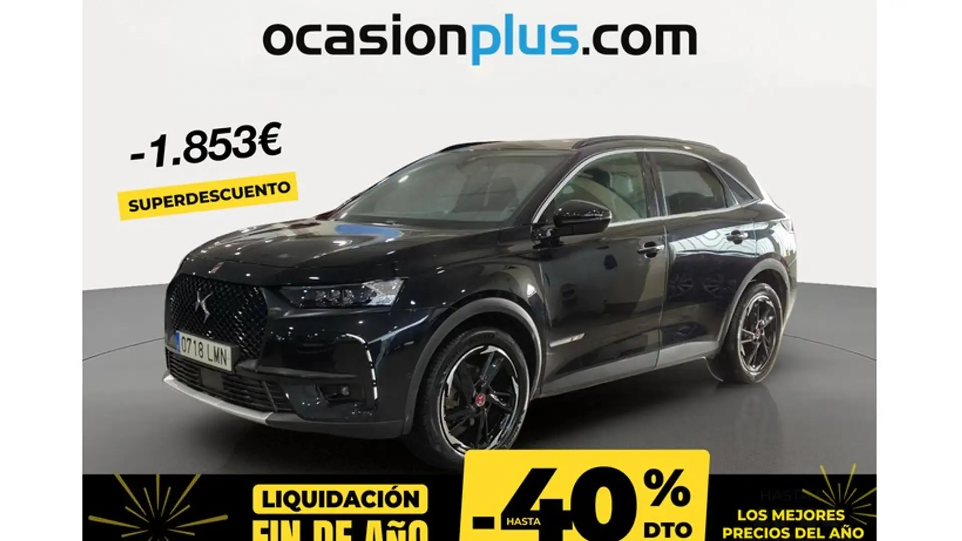 DS Automobiles DS 7 Crossback 1.2 PT. Performance Line 130 Aut. Schwarz - 1