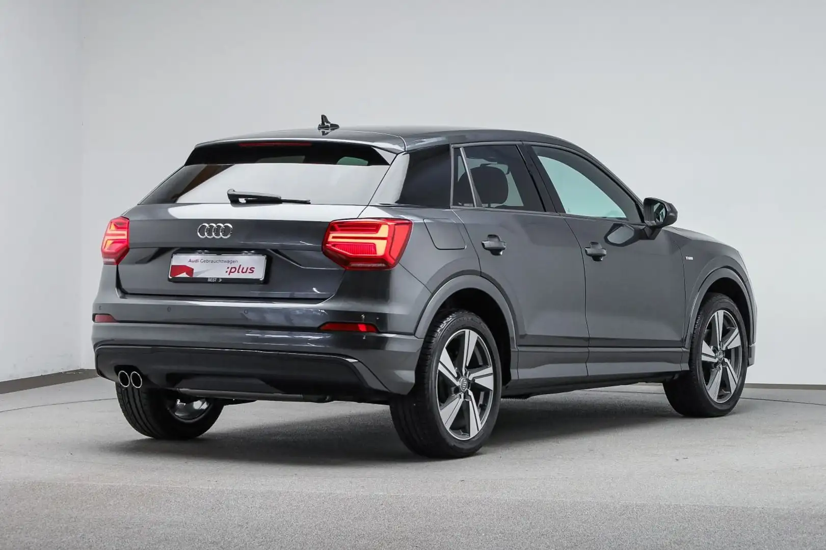 Audi Q2 35 TFSI S-LINE*NAVI-PLUS*OPTIK-PAKET*LED*NAVI Gris - 2