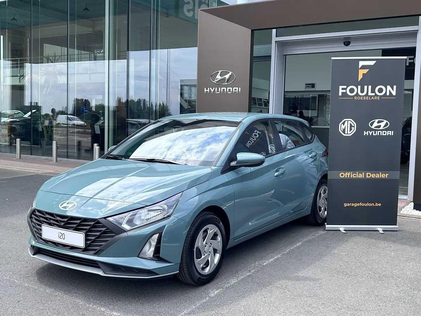 Hyundai i20 1.2 GDI Twist Manueel Benzine Groen - 1